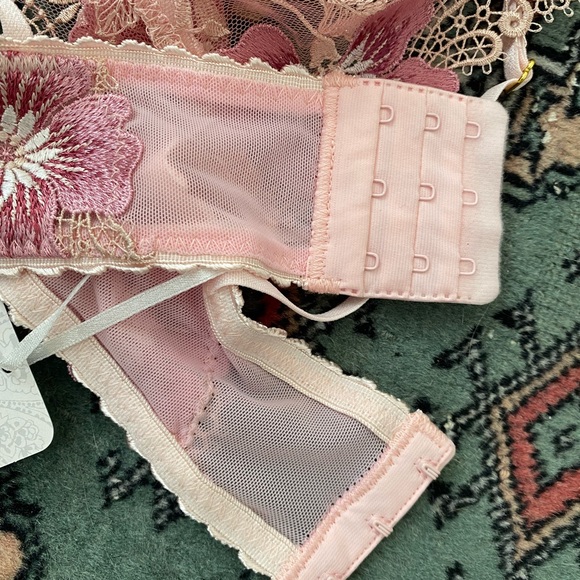 Free People Nette Rose lace floral bralette romantic dreamy - Picture 6 of 8